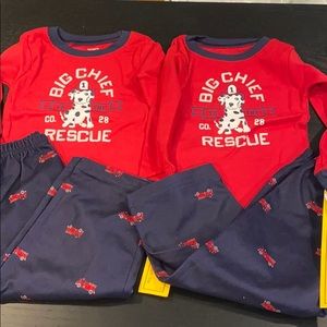 Twin boy 24 mon pj set